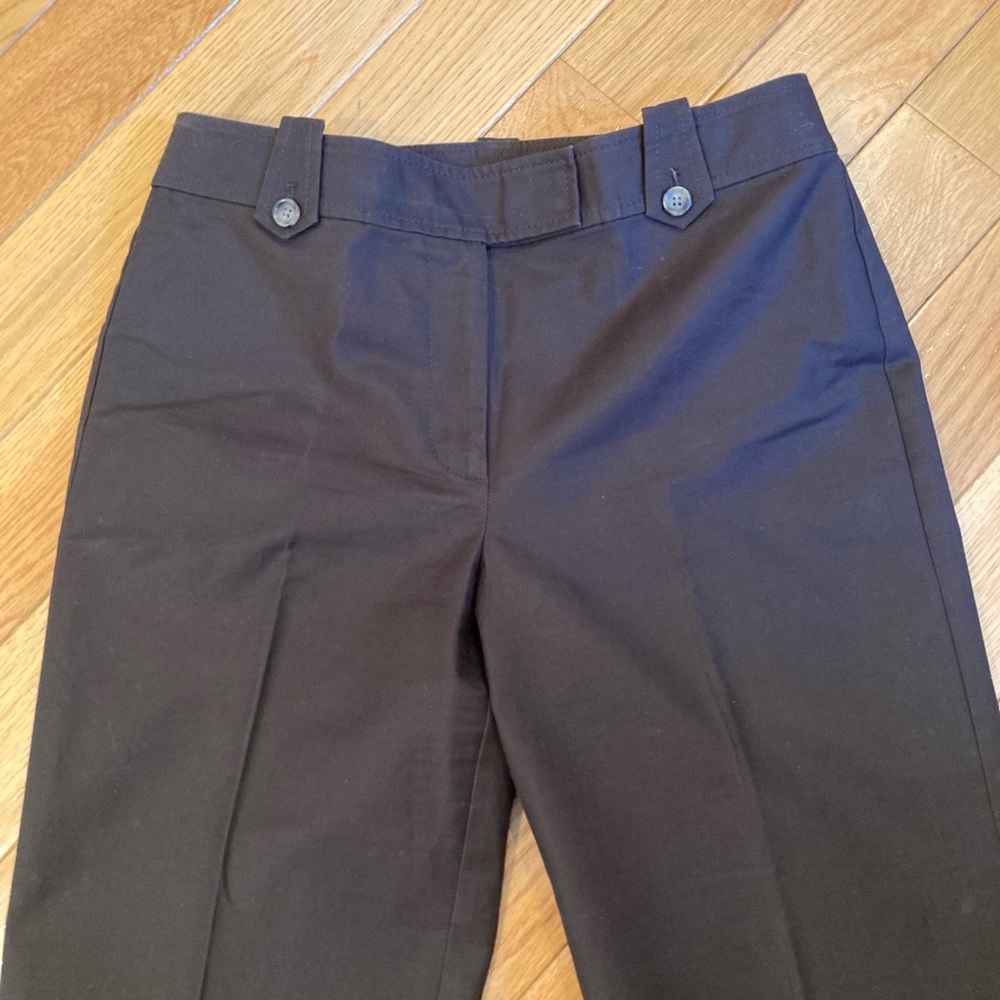 Ann Taylor brown cropped pants